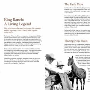 Brochure // FrogDog used the standards it defined in the King Ranch branding guide to update the company’s corporate brochure. This attractive piece educates those interested in this legendary enterprise—including potential business partners—about its history and current operations.
