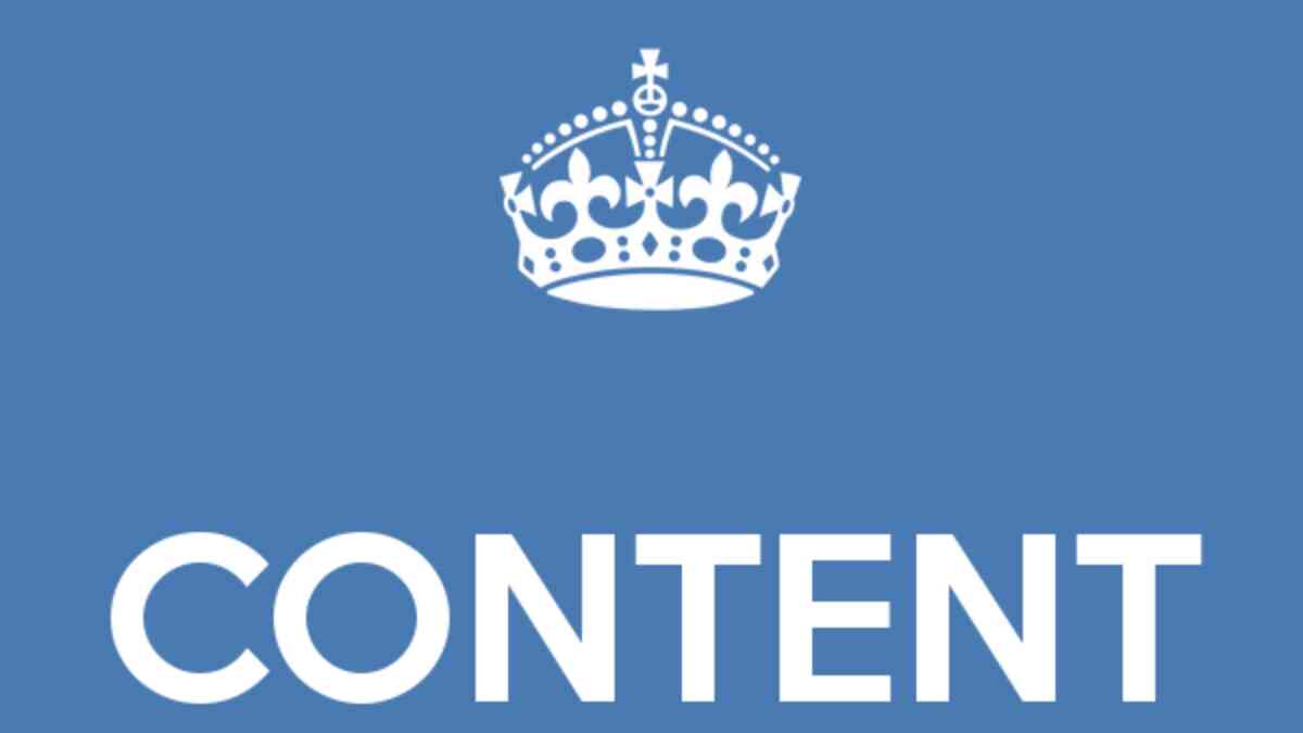 Business Blogging: Content is King