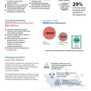 Leave-Behinds // FrogDog created sales sheets for the Shearwater Health sales team to use in conversation with each market. FrogDog designed these sales sheets to align with the marketing effort and ensure consistency of voice and message across the new-client-acquisition continuum.